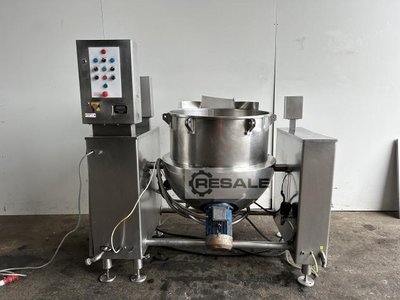 Cooking kettles and dwarf boilers AURIOL with emulsifier