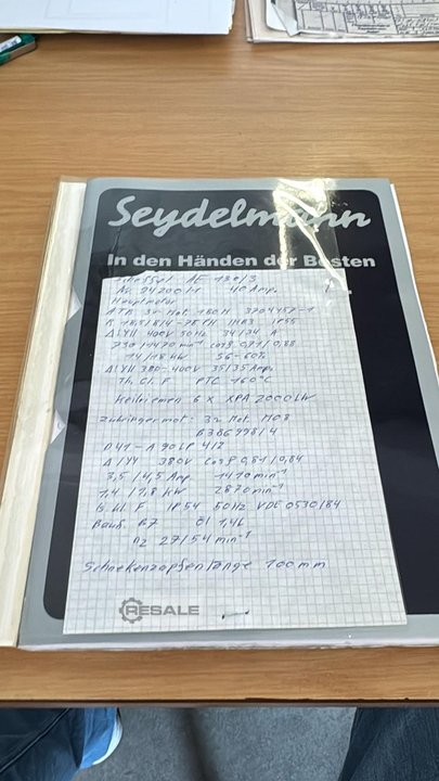 Cutters and vacuum cutters SEYDELMANN AE 130 3