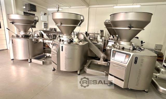 Filling and vacuum filling machines HANDTMANN VF-830/VF-838
