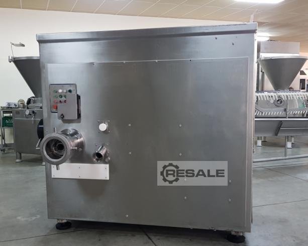 Meat mincers KRÄMER + GREBE MW 200 Angle Grinder cheese blocks