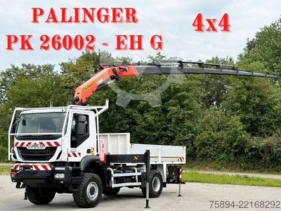 IVECO TRAKKER 360*PRITSCHE 4,50*PK 26002 EH-G/FUNK*4x4
