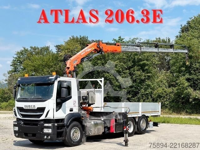 IVECO X WAY 420 * PRITSCHE 6,00* ATLAS 260.3E+FUNK*TOP