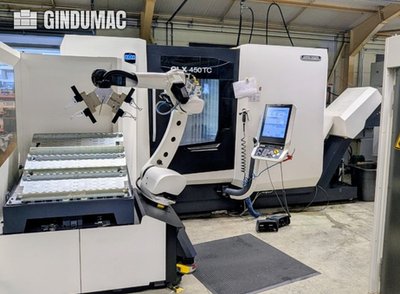 DMG MORI CLX 450 TC + Robo2go CNC lathe