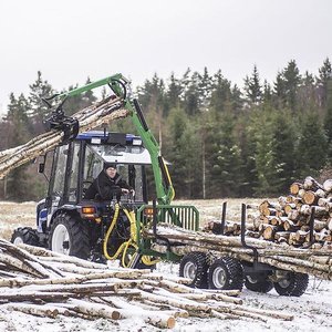 MD Kellfri Rückeanhänger 2T Quad