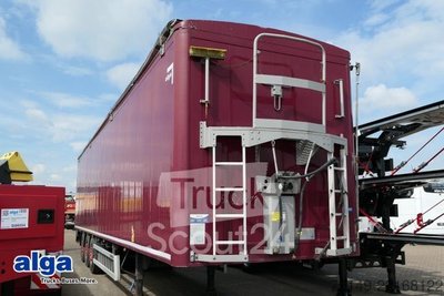 Auflieger mit Walkingfloor KNAPEN K 100, 87m , 6mm Edelstahlboden, Luft-Lift gebraucht