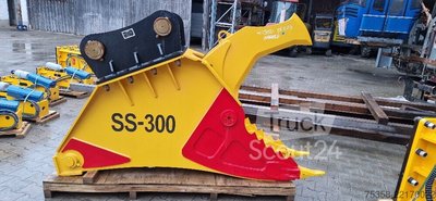 Baumaschine  Wurzelstockschere neu