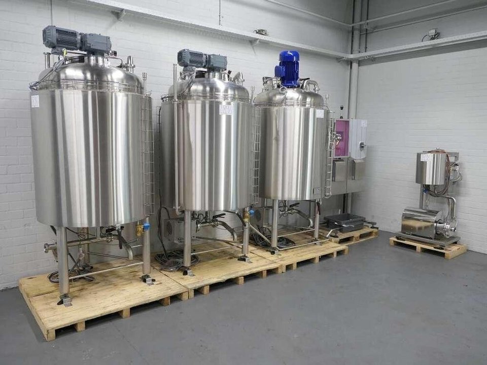 Mixers PACKO Battermix skid