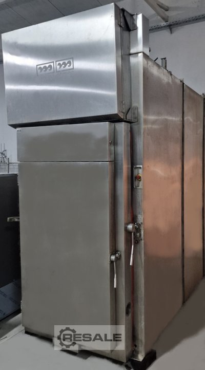 Smoke chambers MAURER for 2 trollies