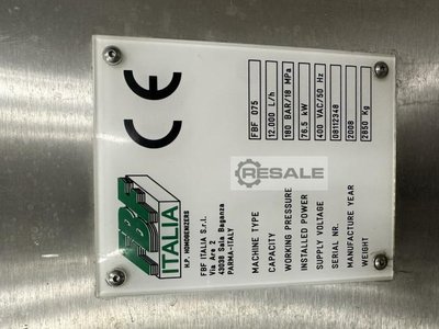 Homogenisers FBF 12,000 L/h