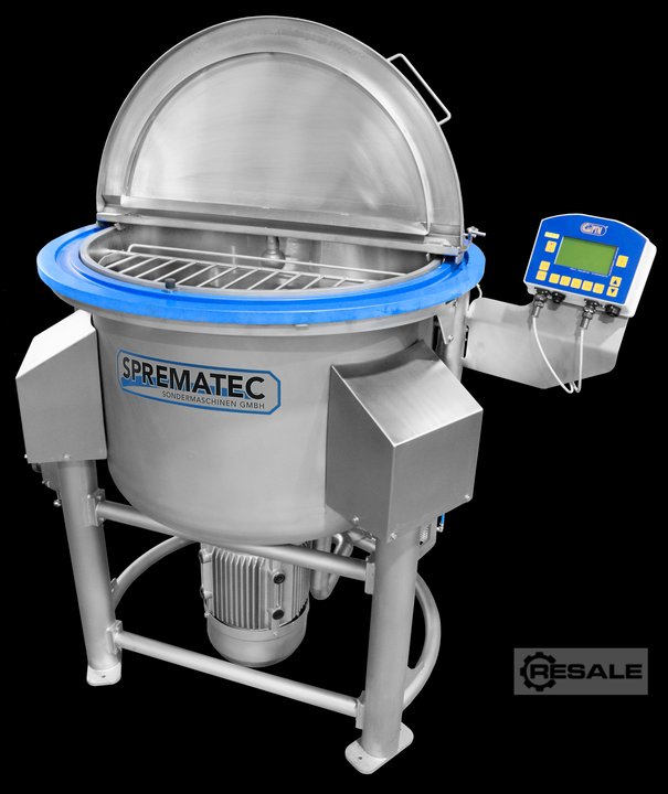 Batter Mixer SPREMATEC 210 L on Weighing Cells