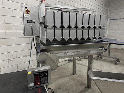 Production lines NEWTEC 9 heads weigher