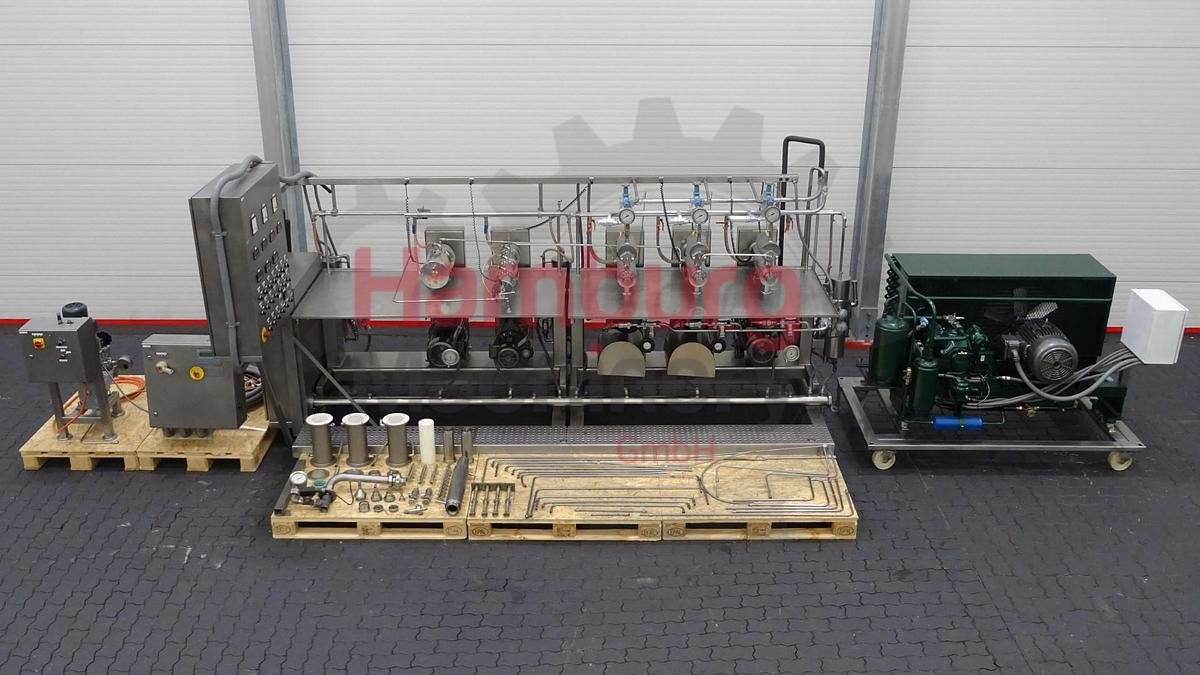 Production lines GERSTENBERG &GER Margarine Pilot plant Perfe...