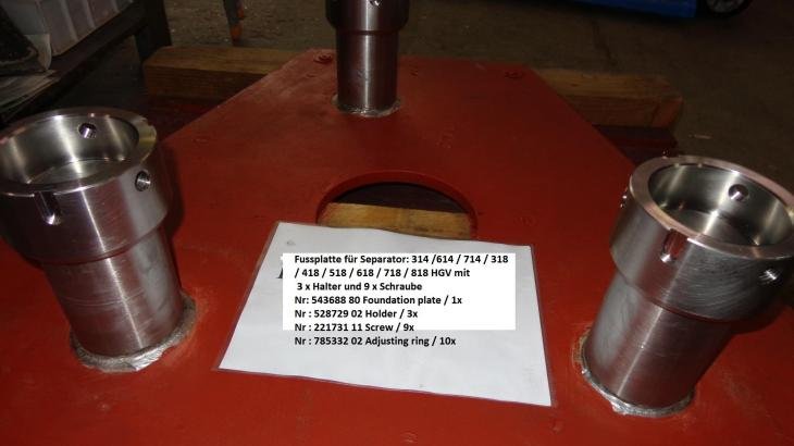 Separators for dairy ALFA LAVAL / TETRA PAK Milchseparator