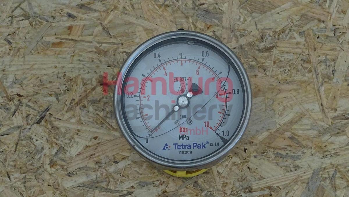 Separators for dairy TETRA PAK Pressure Gauge