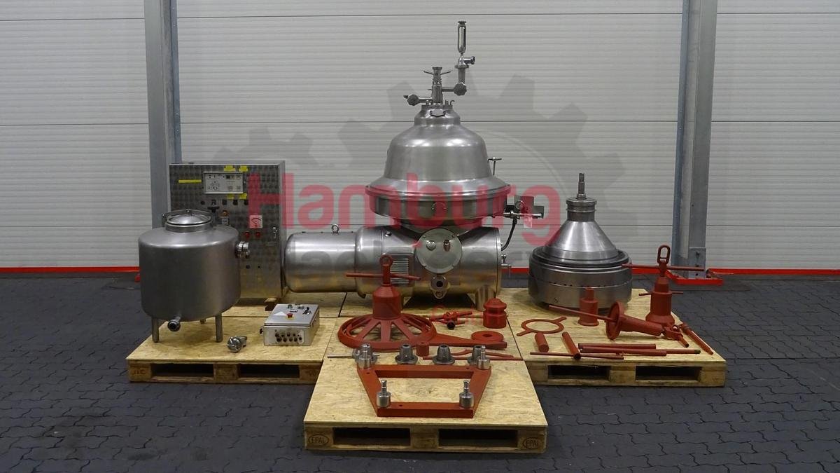 Separators for dairy GEA WESTFALIA SAMM 20006