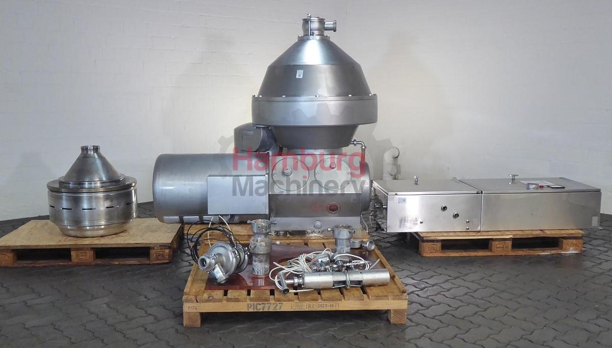 Separators for dairy ALFA LAVAL BBRPX 714 HGV-34C