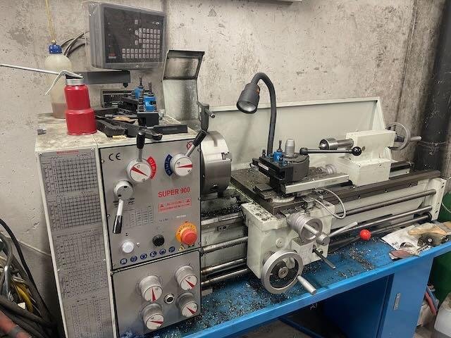 Drehmaschine Drehbank Hans Schreiner SUPER S900 DIGITAL Multifix