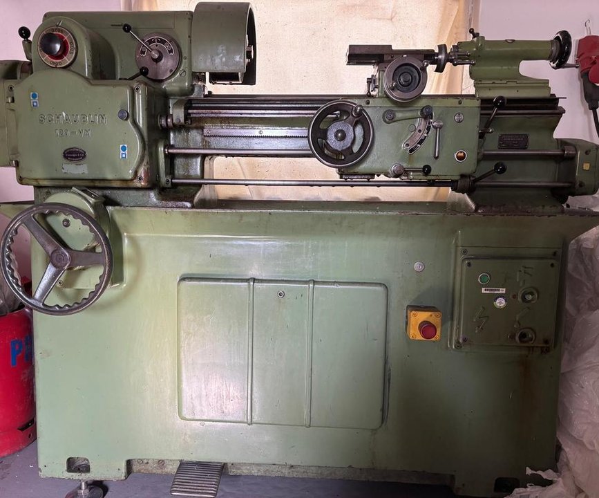 Drehbank Drehmaschine Schaublin 120 VM keine Weiler