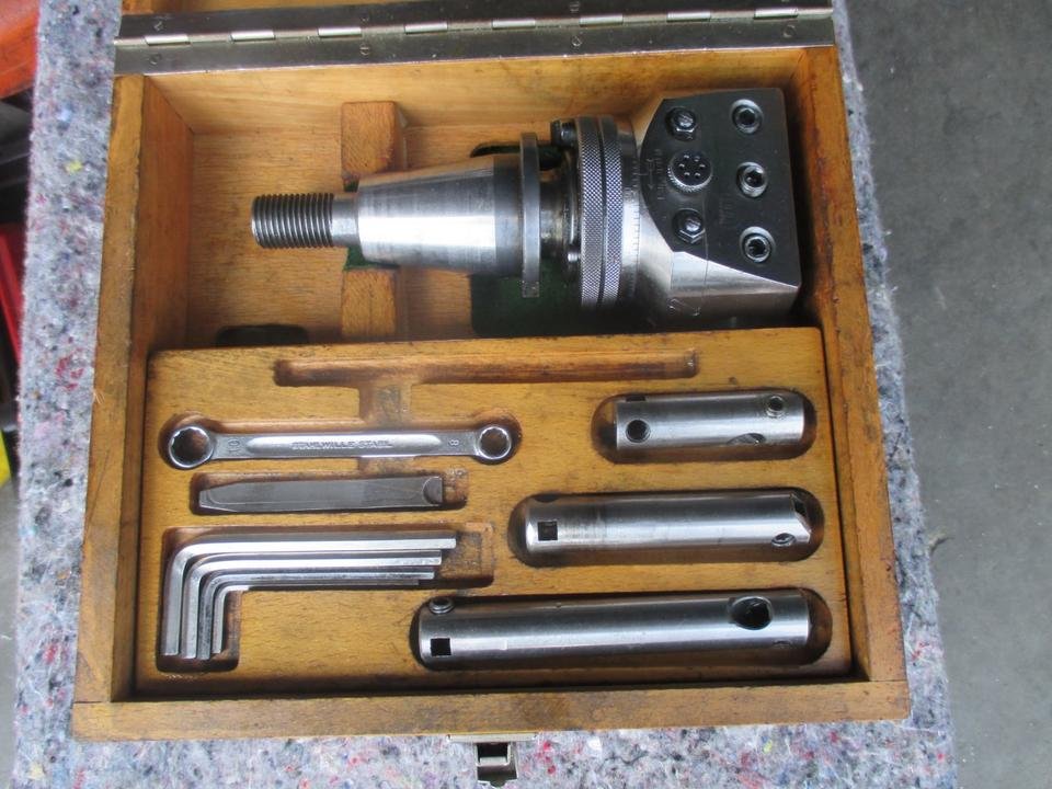Wohlhaupter UPA 3 SK40 S20 x 2 - Deckel Fräsmaschine