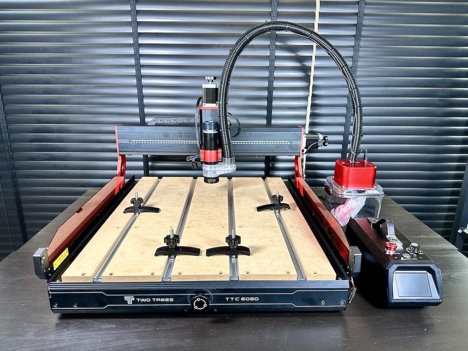 CNC Fräsmaschine Twotrees TTC6050 Pro mit Staubsauger