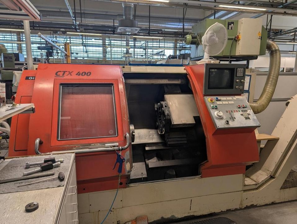 Gebrauchte Gildemeister CTX 400 Drehmaschine CNC Baujahr 1991