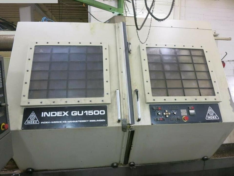 CNC Drehmaschine Schrägbettmaschine INDEX GU 1500 1 Nr.: 03274