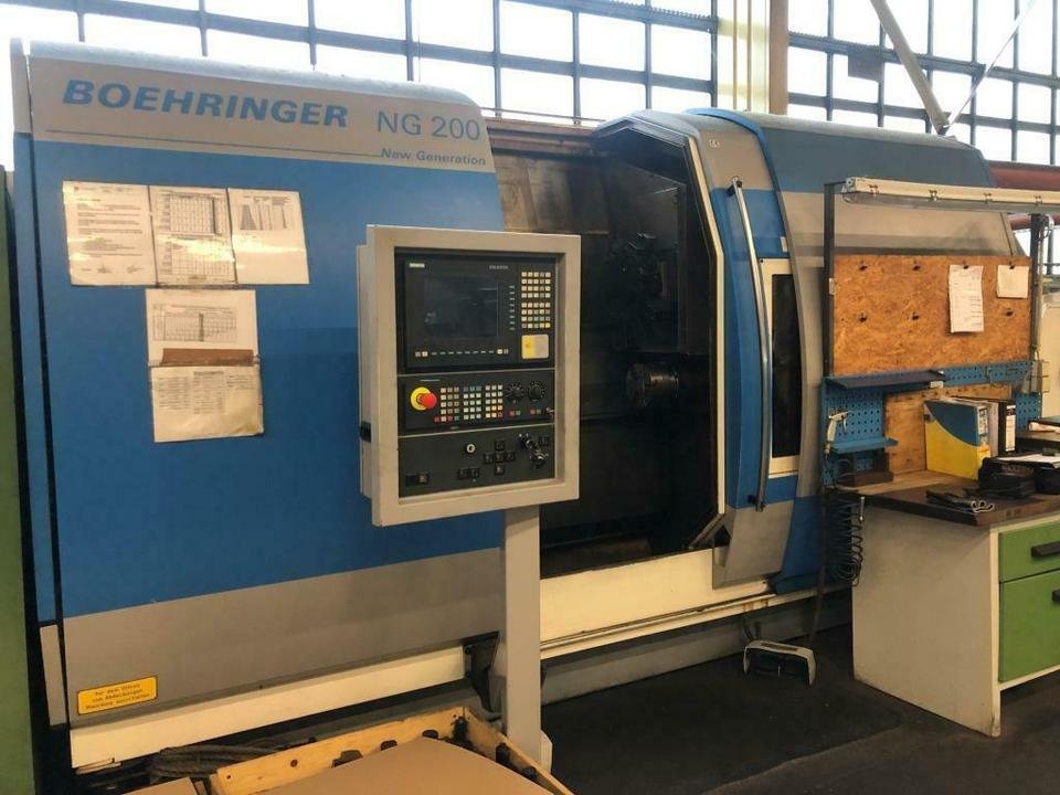 CNC Drehmaschine -Schrägbettmaschine BOEHRINGER NG200-2/2 - 03566