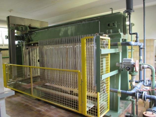 Chamber filter press ANDRITZ EHEM. R+B AEHIS 1200/35