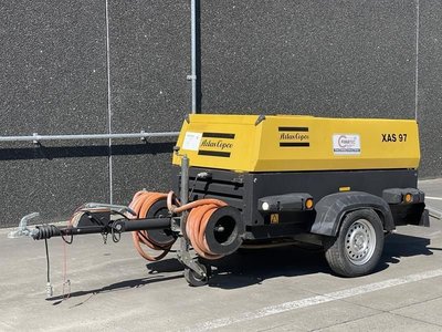 Atlas Copco XAS 97 DD Hof-Kompressor