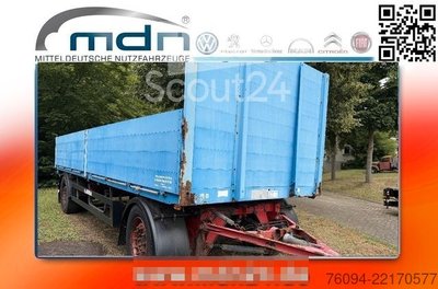 Anhänger mit offener Pritsche SCHWARZMÜLLER T 202 18to Baustoff-Pritsche gebraucht