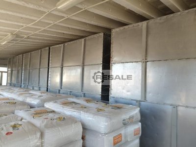 Stainless steel silos HEFELE Indor silos