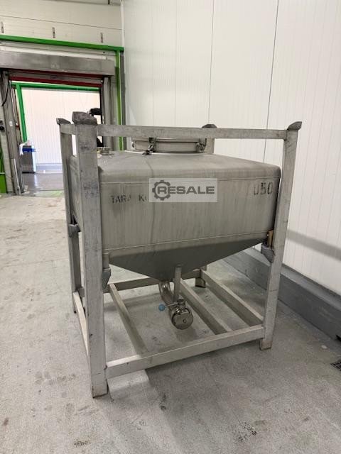 Stainless steel silos