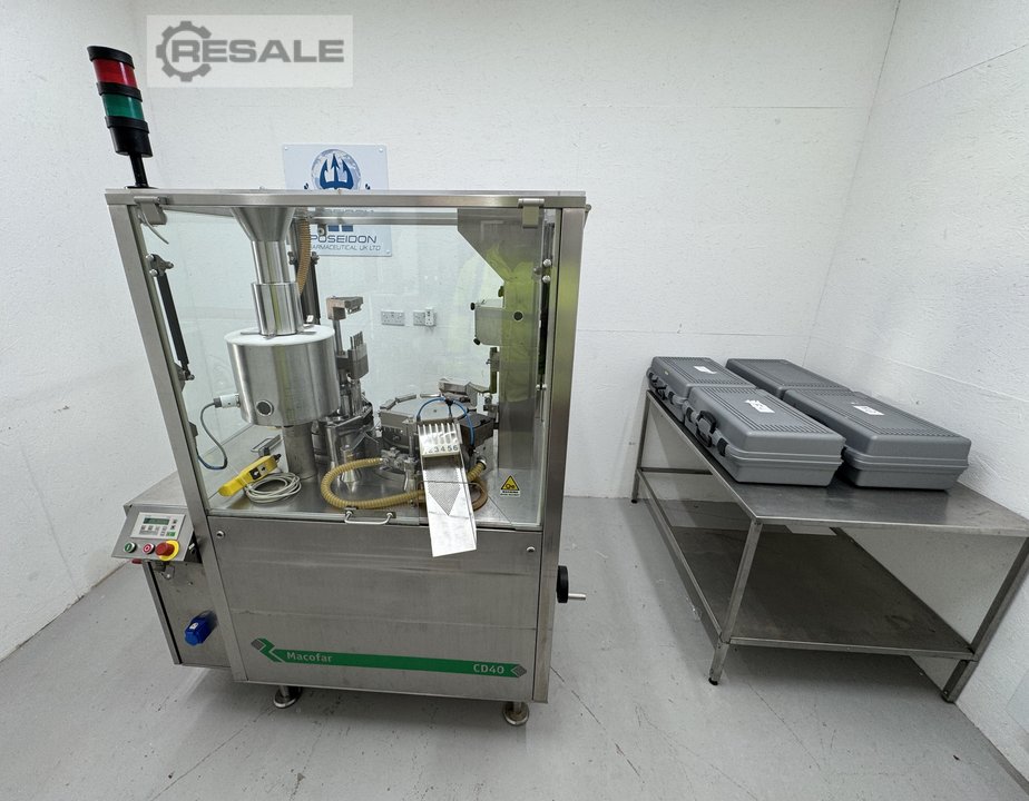 Capsule fillers MACOFAR CD-40 Automatic