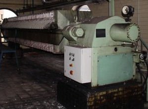 Chamber filter press membrane filter press VEB STASSFURT R+B Membranfilterpresse 1000x1000