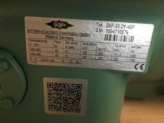 Compressors BITZER S6F-30.2Y-40P