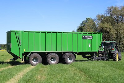 Pronar T 900 XL Abschiebewagen 34 to 49 m³ 710/50R26,5 Zwangslenkung Laderaumabdeckung möglich