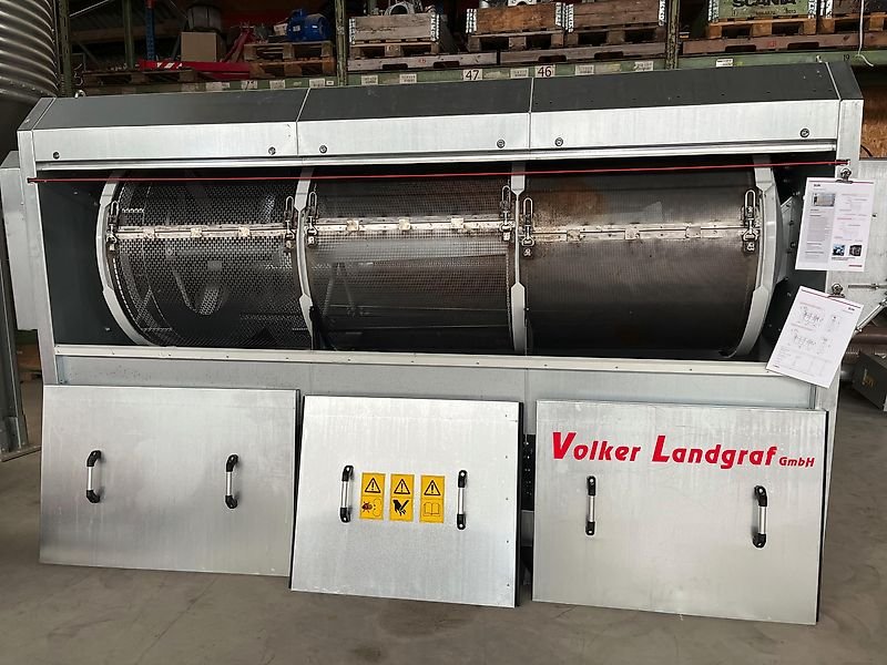Unia SUN 40 Trommel-Sieb-Reiniger 40 to/h, 7,5 m³ Siebfläche