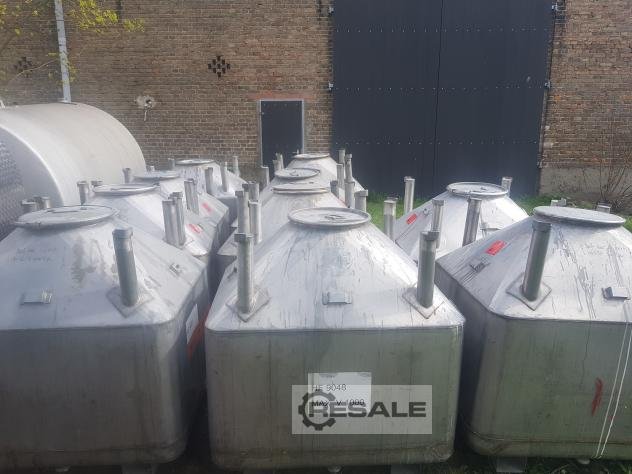 Process vessels WILLI LERMER stainless steel 1000 l