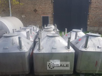 Process vessels WILLI LERMER stainless steel 1000 l