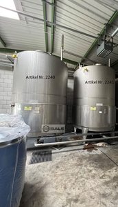 Process vessels BECKER TANKBAU 14.250 Liter