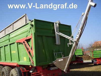 Pom Augustów Überladeschnecke T 206/5 Edelstahl starr 3 m Ø 140 mm