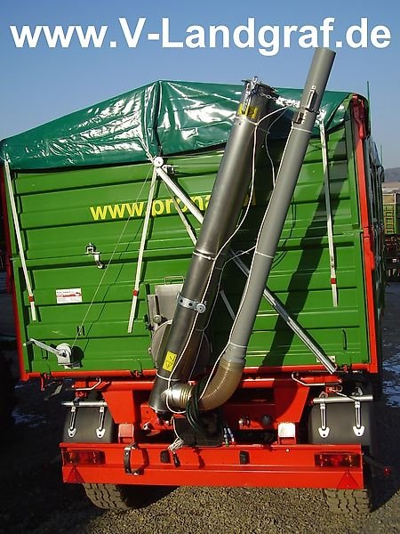 Pom Augustów Überladeschnecke T 458 Edelstahl klappbar 4 m Ø 140 mm