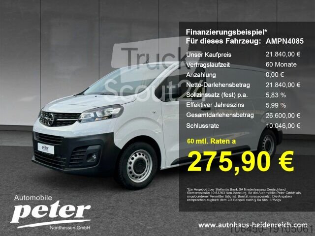 Kastenwagen Opel Vivaro Cargo 1.5 D M Edition 3-Sitzer Klima gebraucht