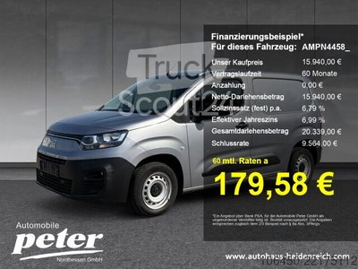 Kastenwagen Fiat Doblo 1.5 BlueHDi 100 KaWa L1 Klima gebraucht