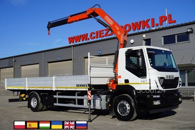 Plattform Iveco STRALIS 19.310 E6 / Flatbed 19 EPAL / FA gebraucht