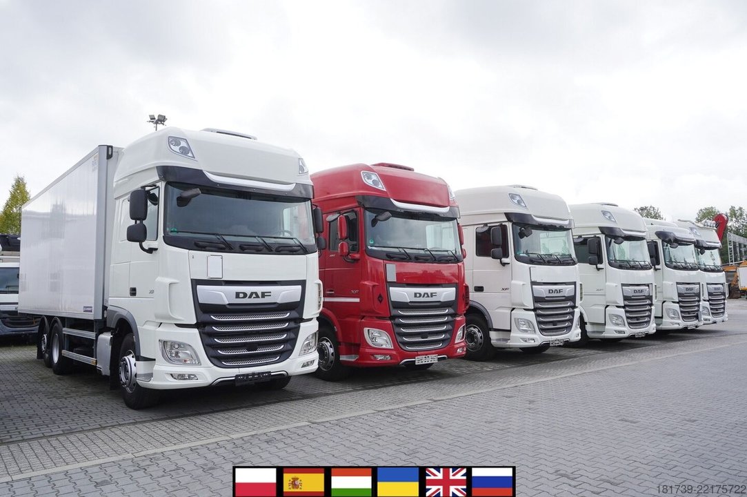 Kühlwagen DAF XF 480 E6 6×2/Refrigerator 18pal/6 units gebraucht