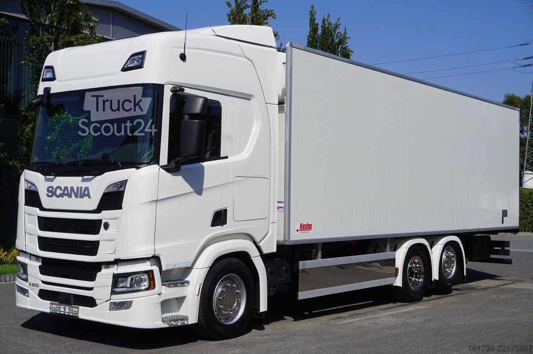 Kühlwagen SCANIA R500 Hook-Up Refrigerated Truck KIESLING gebraucht