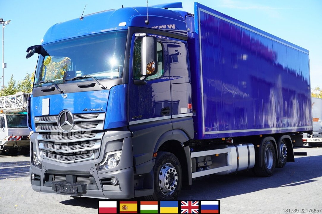 Kühlwagen Mercedes-Benz Actros 2548 MP5 6×2 / Schmitz 19 EPAL gebraucht