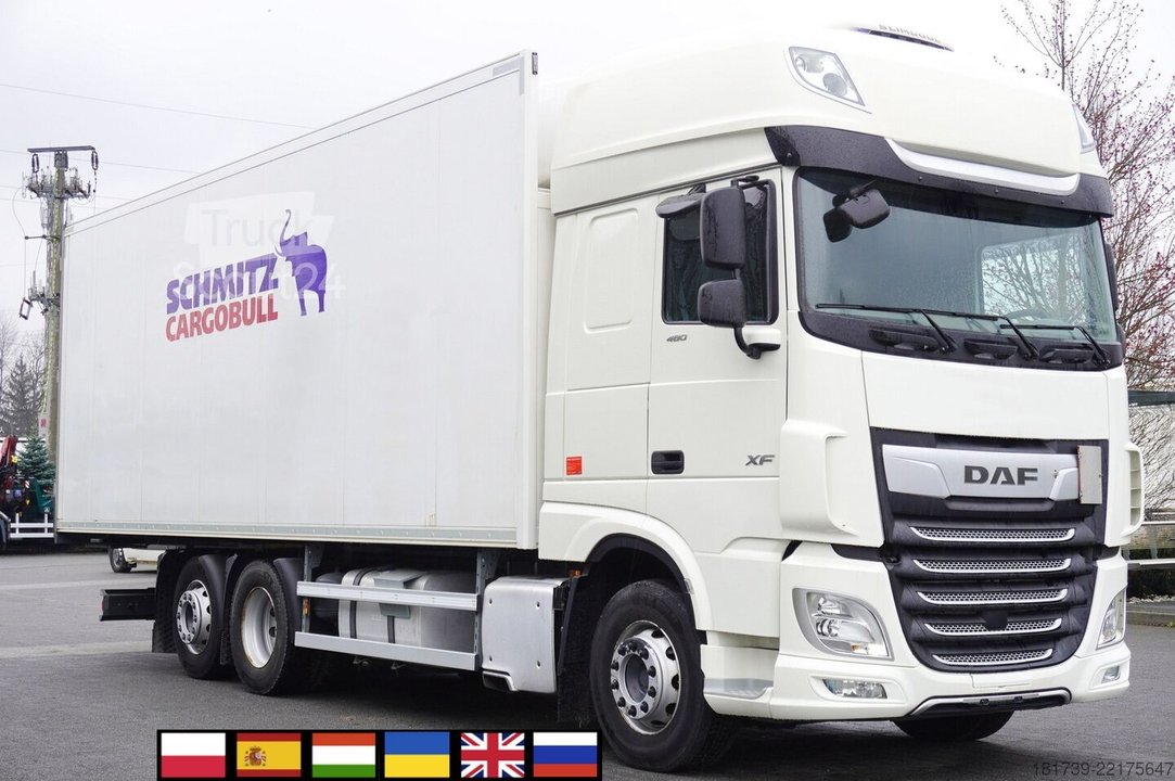 Kühlwagen DAF XF 480 6x2 E6 / Schmitz 19 EPAL Doppelst gebraucht
