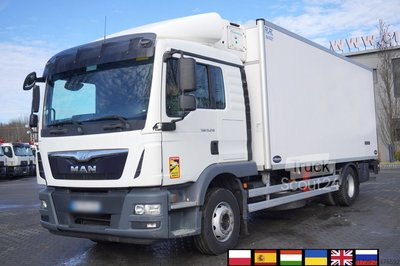 Kühlwagen MAN TGM 15.250 / Aubineau 15 EPAL refrigerat gebraucht